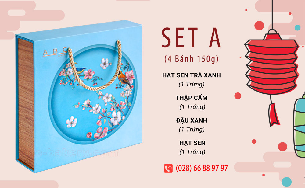 Set A Bánh Trung Thu ABC