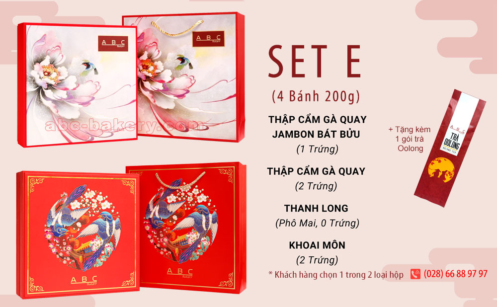 Set E Bánh Trung Thu ABC