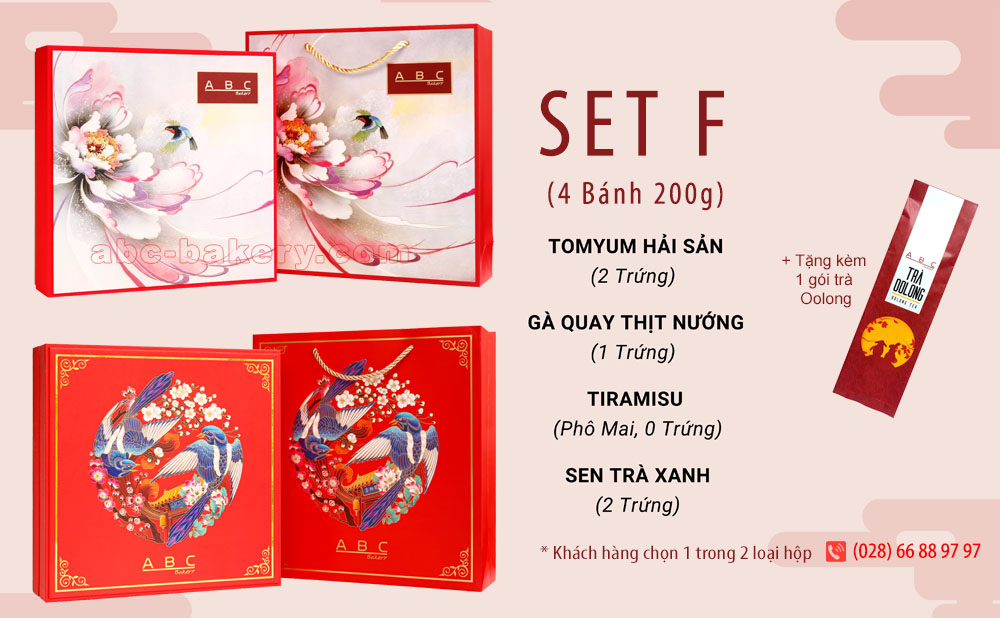Set F Bánh Trung Thu ABC