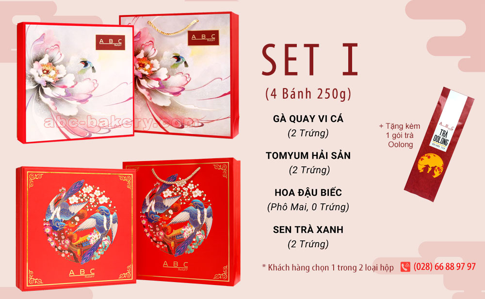 Set I Bánh Trung Thu ABC