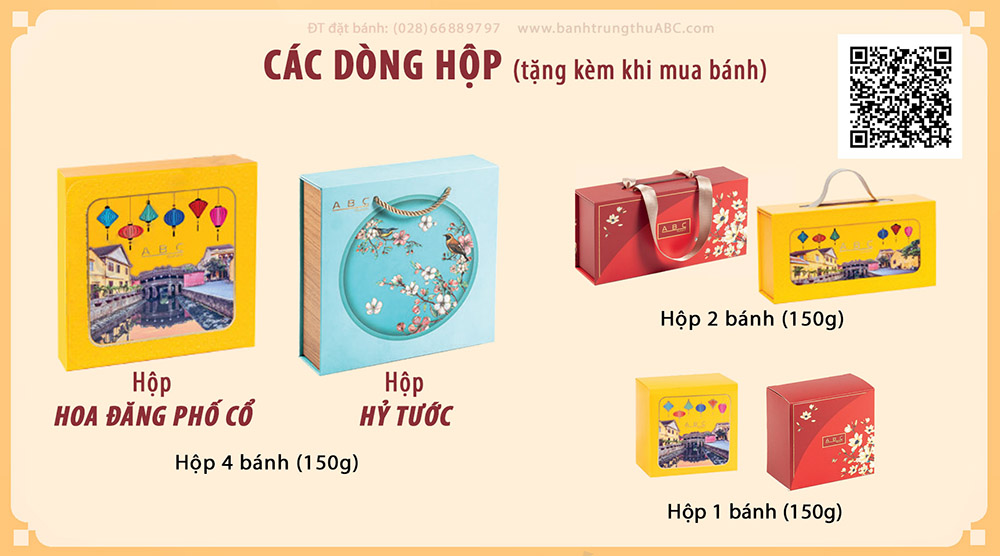 Hộp bánh trung thu ABC 2024 dành cho doanh nghiệp
